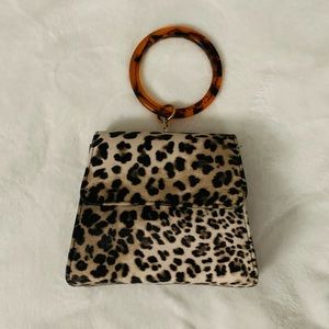 Leopard purse